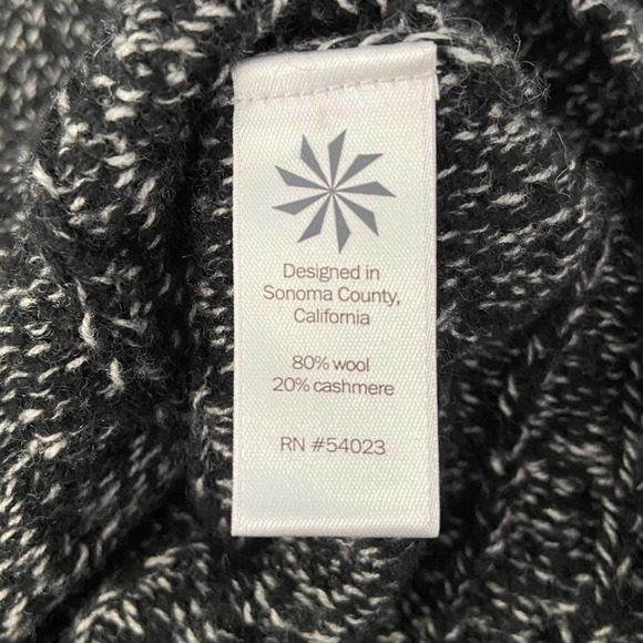 Athleta Northern Lights Wool Cashmere Zip Sweater - Picture 11 of 12